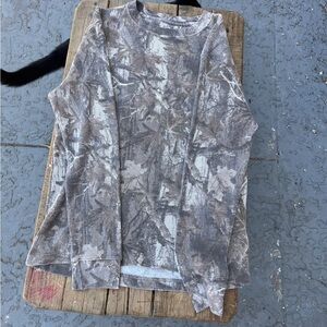 Hollister Camouflage Long Sleeve Shirt